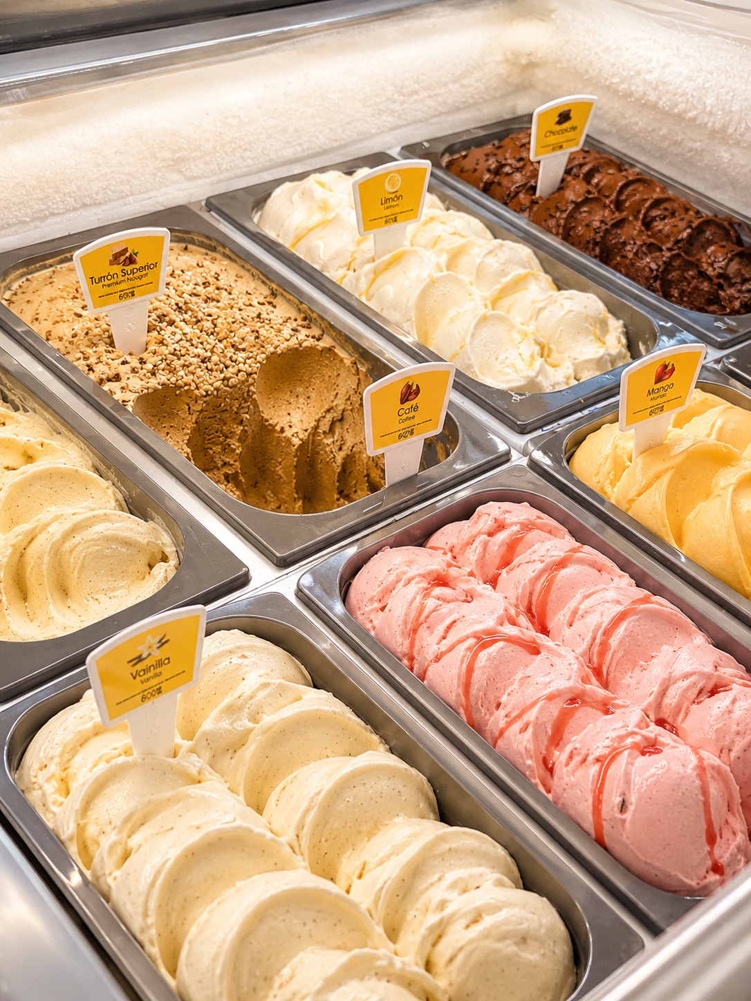 Frescos y cremosos