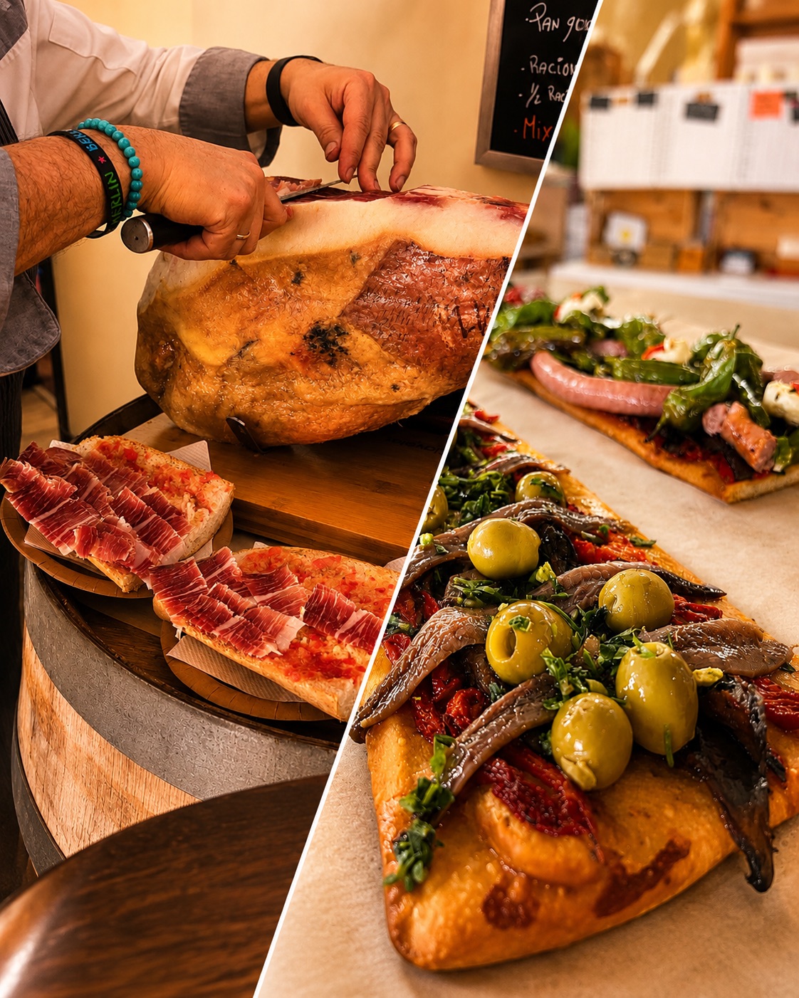 Bocadillos, tapas y mucho más